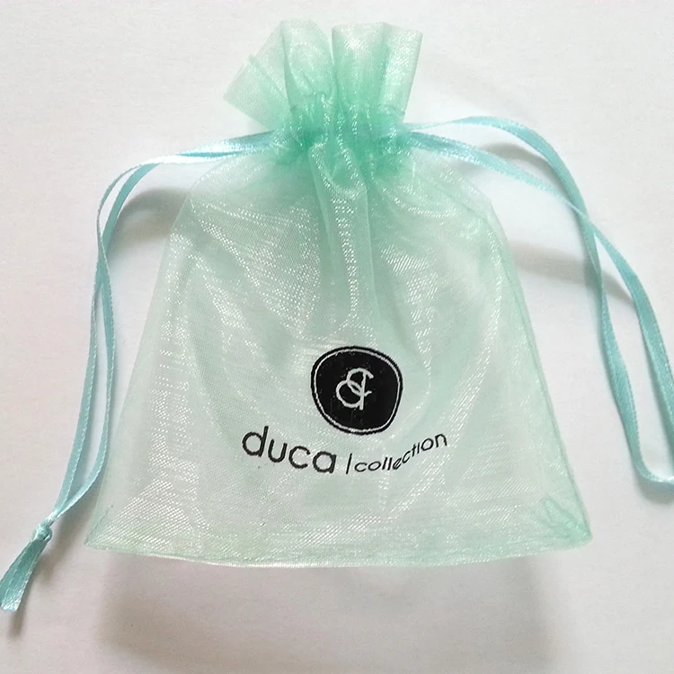 쥬얼리용 Drawstring Organza 가방